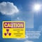 Signmission Radiation & Laser Sign, 5 in H x 7 in W, Vinyl Decal, Rectangle OS-2PACK-CR-D-57-L-10155 - alternate 5